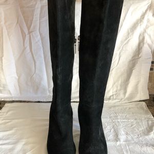 MIA women tall kitten heel boots